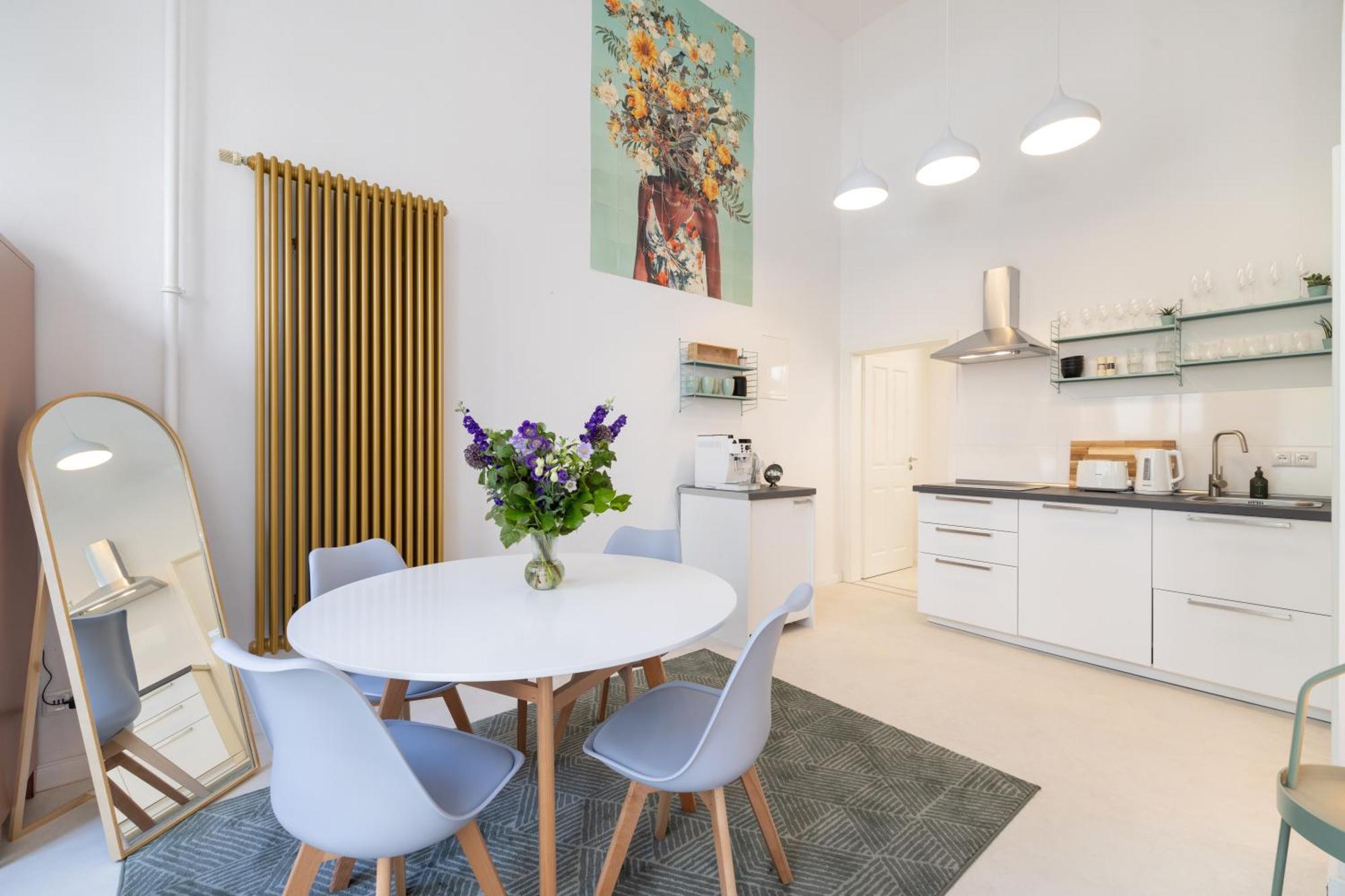 Great 2-Room Loft With 2 Bathrooms And 2 Kitchen เบอร์ลิน ภายนอก รูปภาพ