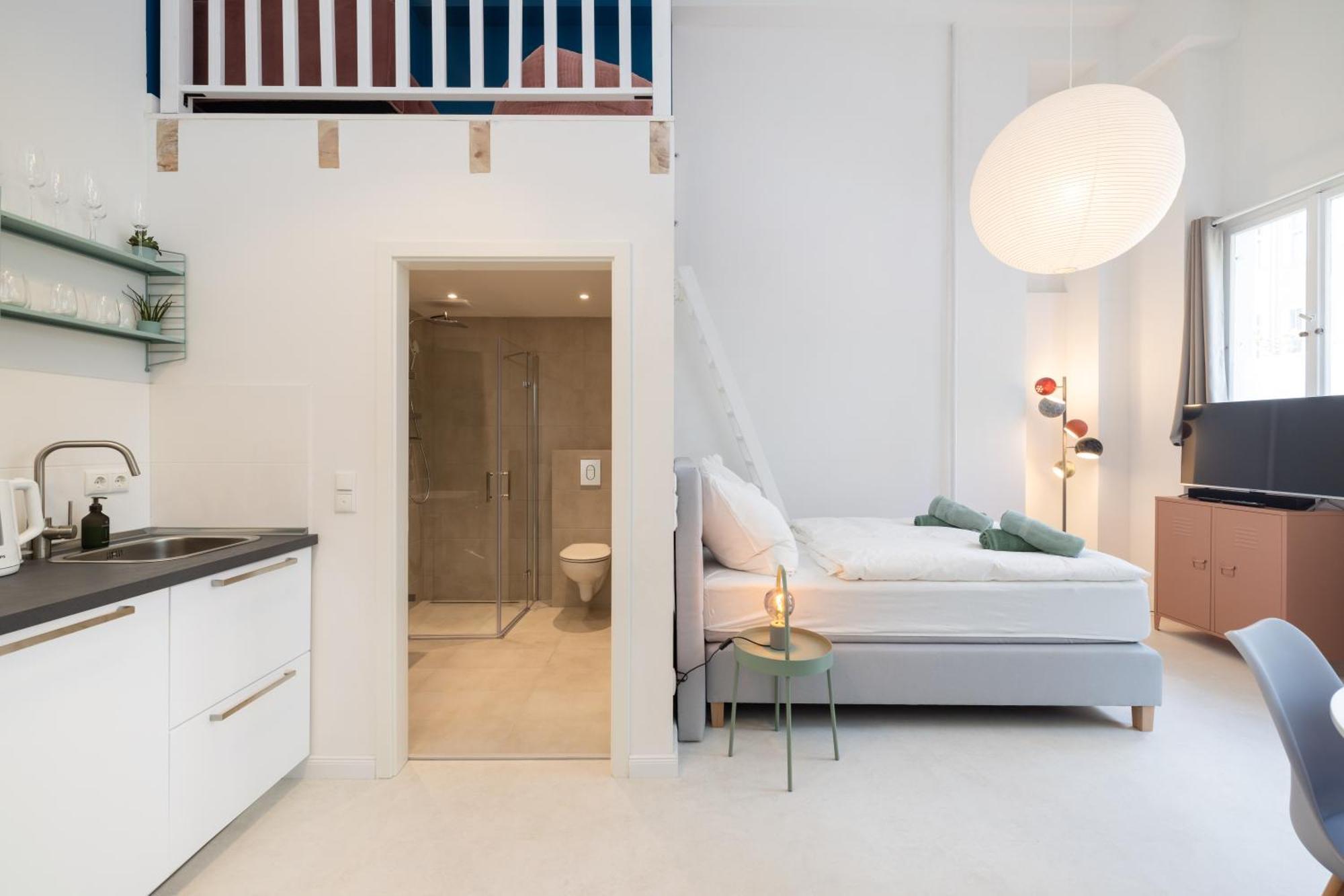 Great 2-Room Loft With 2 Bathrooms And 2 Kitchen เบอร์ลิน ภายนอก รูปภาพ