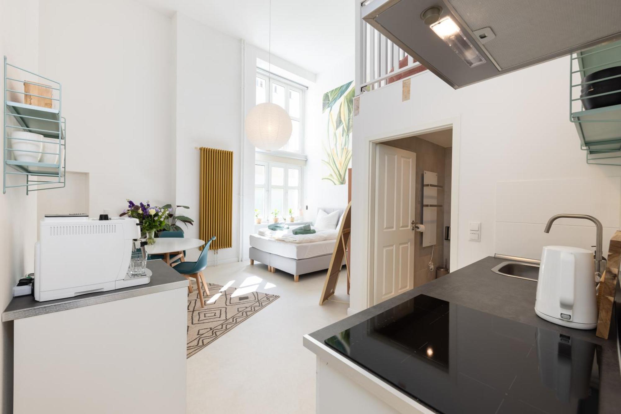 Great 2-Room Loft With 2 Bathrooms And 2 Kitchen เบอร์ลิน ภายนอก รูปภาพ