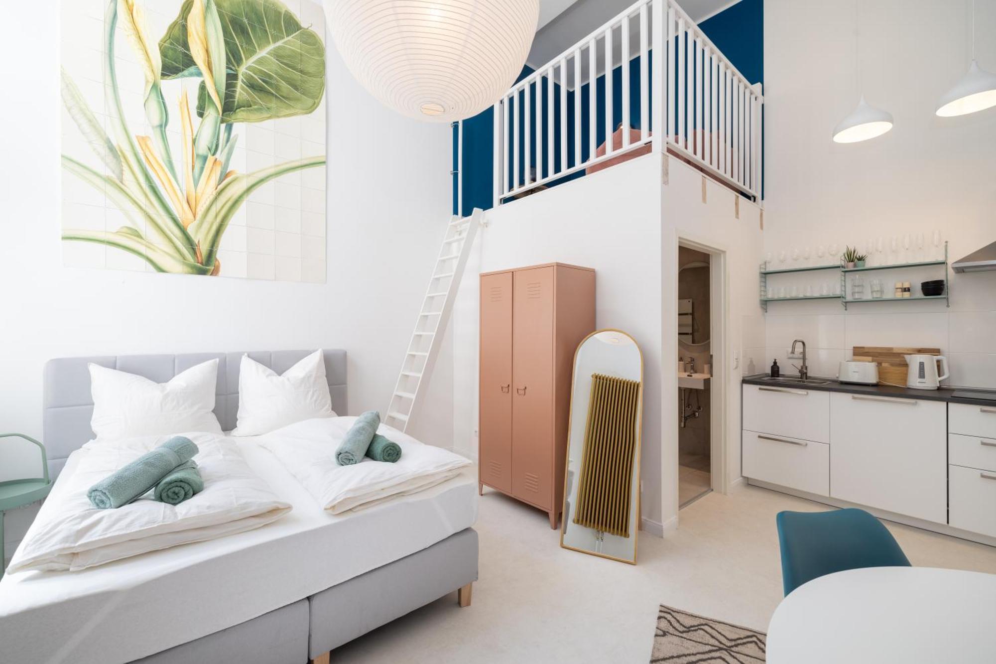 Great 2-Room Loft With 2 Bathrooms And 2 Kitchen เบอร์ลิน ภายนอก รูปภาพ