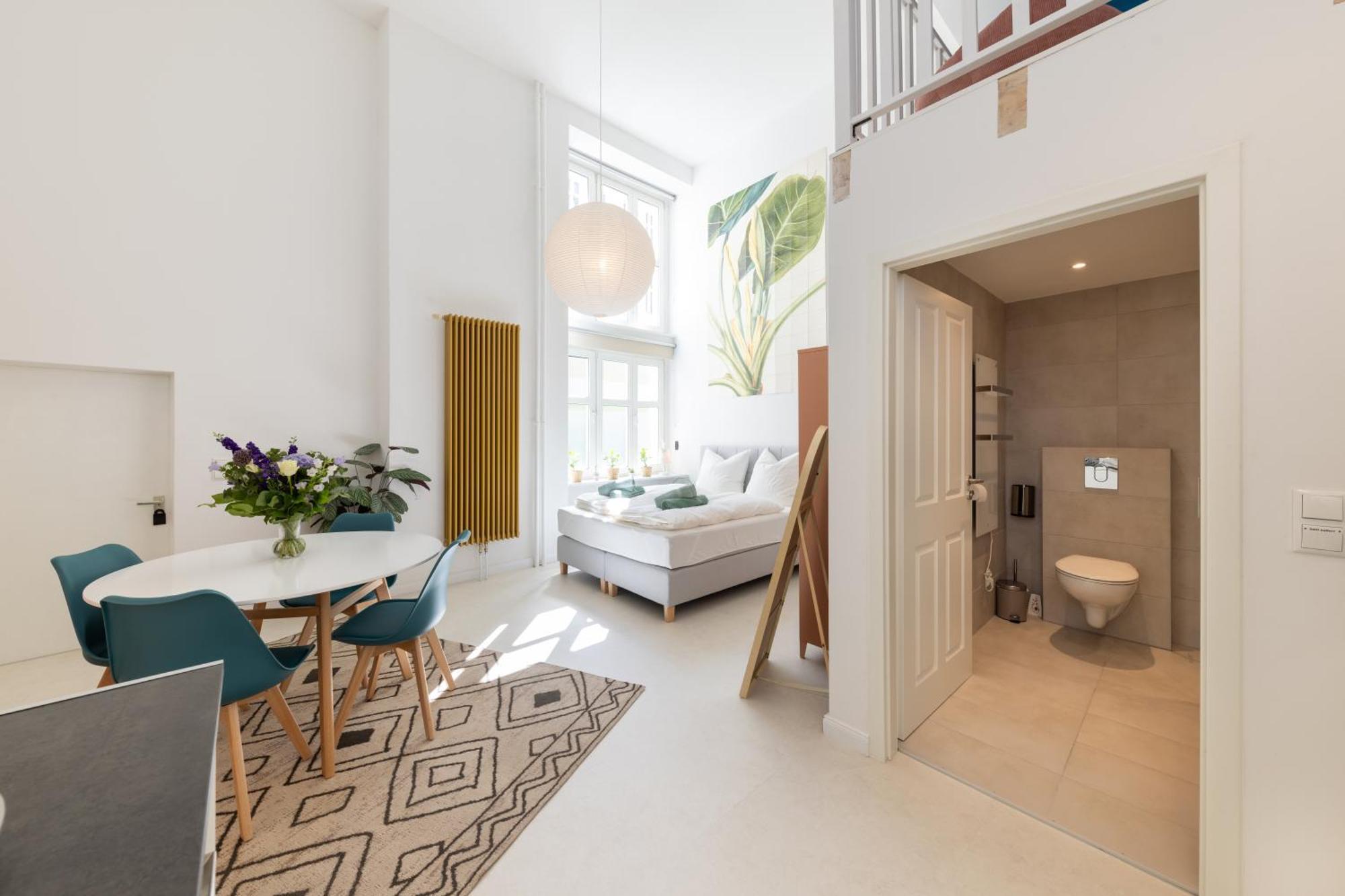 Great 2-Room Loft With 2 Bathrooms And 2 Kitchen เบอร์ลิน ภายนอก รูปภาพ
