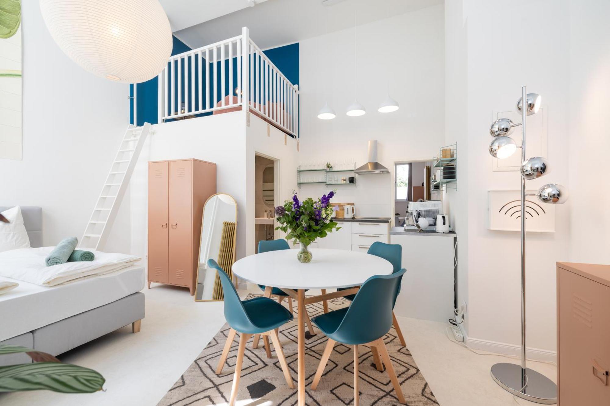 Great 2-Room Loft With 2 Bathrooms And 2 Kitchen เบอร์ลิน ภายนอก รูปภาพ